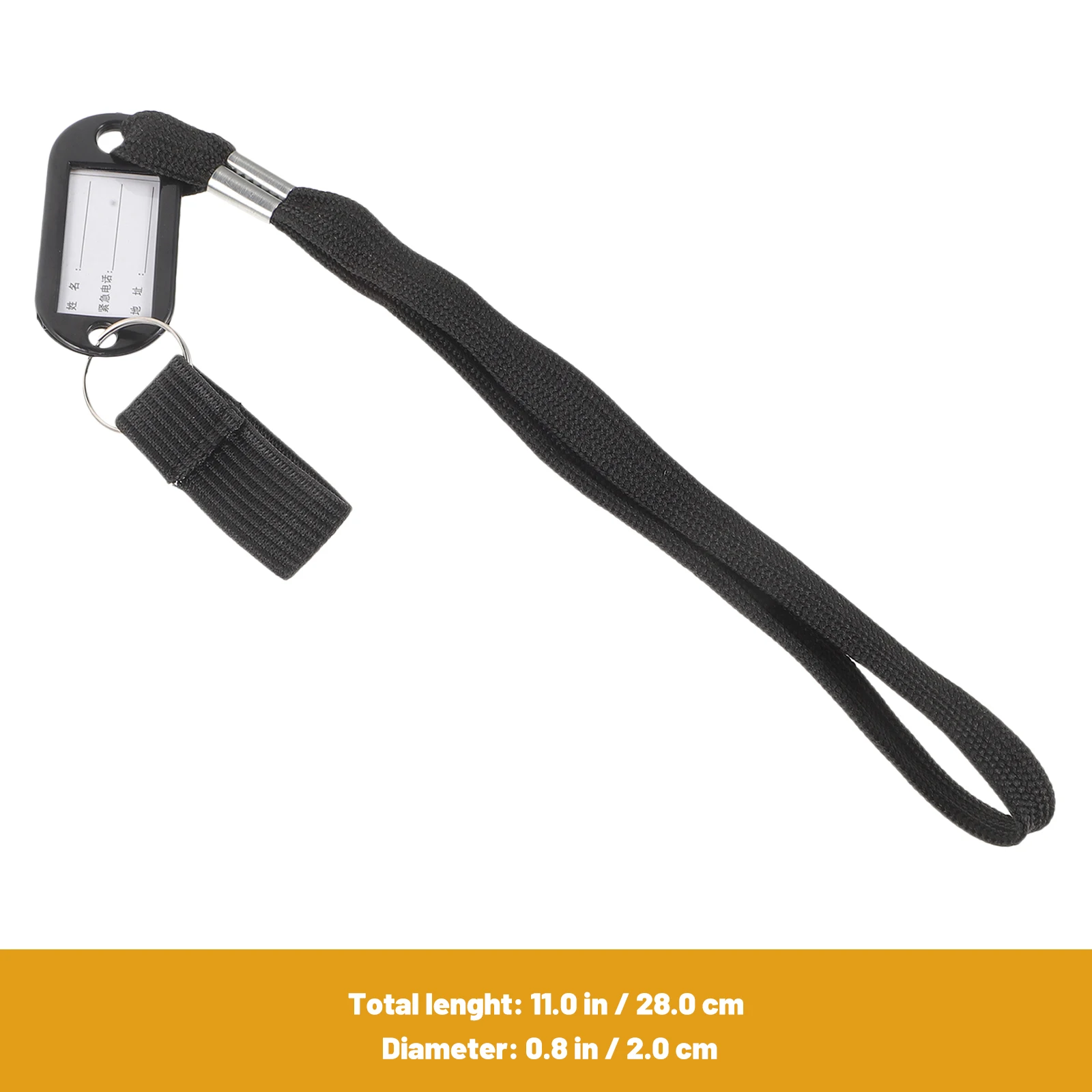 

4pcs Cane Lanyards Anti lost Wrist Straps for Walking Canes Lightweight Ergonomic Design Black Color 2 5 Diameter Outdoor Use
