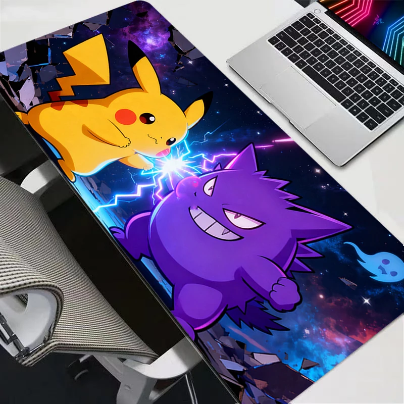

Коврик для мыши P-Pokemons Gengar Gamers Decoracion Gamer Настольный коврик Коврик для мыши Игровые аксессуары Varmilo Оригинальный дизайн Ковер для клавиатуры