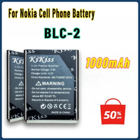 1000mAh BLC-2 Cell Phone Battery for Nokia 3310 3330 3315 3350 3510 6650 6800 3550 3410 3510 5510 Replacement