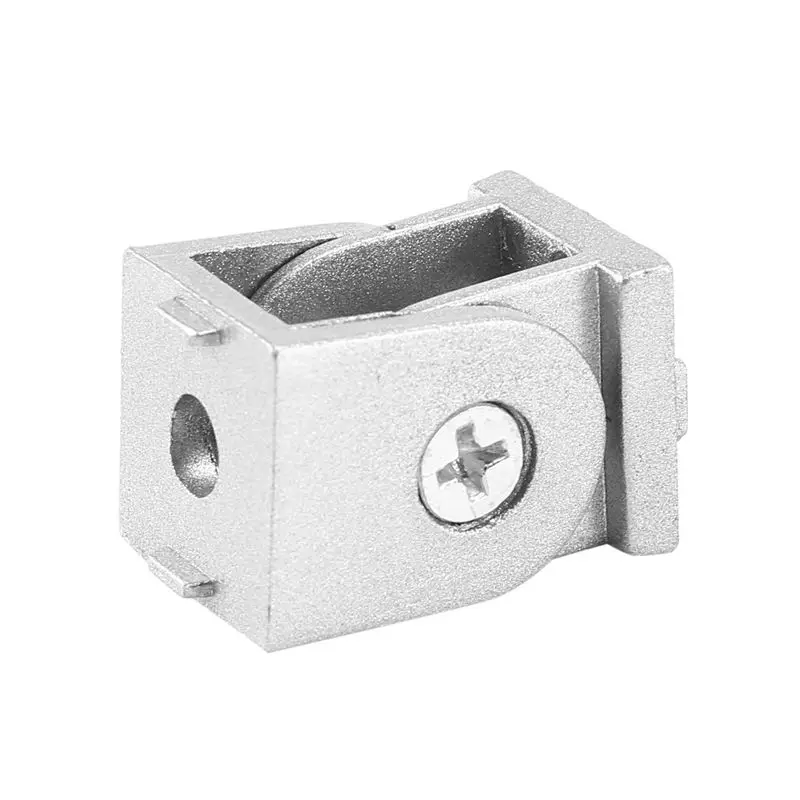 A69e10pcs/Lot Alloy Flexible Pivot Joint Connector For Eu Standard Aluminum Extrusion Profile 2020