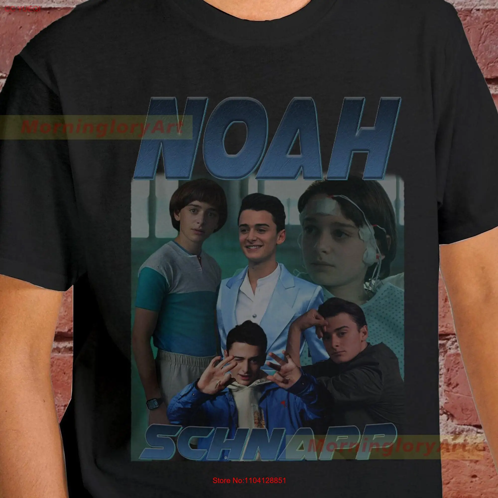 Noah Schnapp T Shirt SweaT Sweater Cotton Clothing long or short sleeves