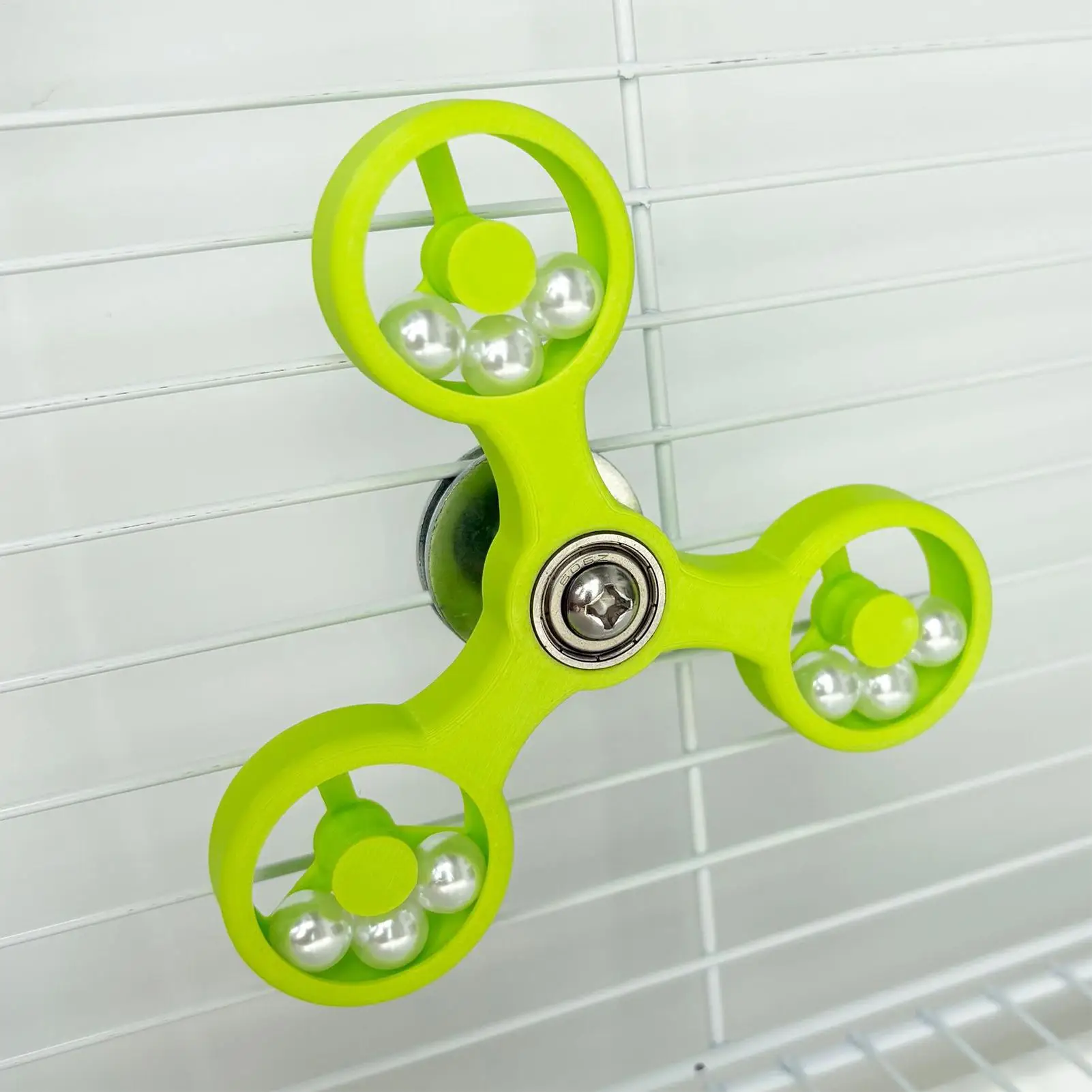 Bird Toys Interactive Rotating Spinner Wheel Cage Accessories for Cockatiel Conure Parakeet Budgie Parrot Mental Enrichment Play
