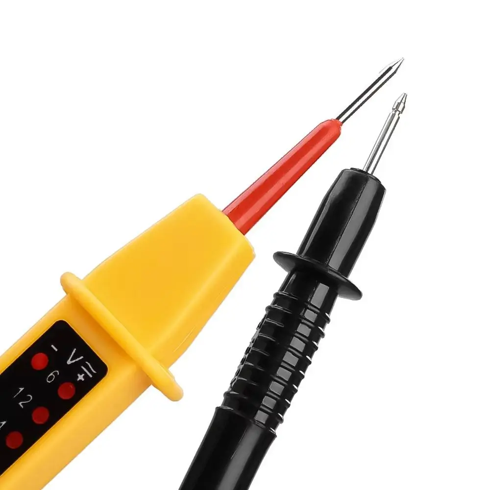 Durable 8-In-1 Voltage Tester AC DC 6-380V High Sensitivity Test Pen AC DC Tester for Auto Car Electrical Testing