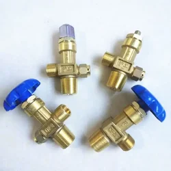 Oxygen Cylinder Valve Switch Accessories QF-2 4 Liter Head Assembly WP-15