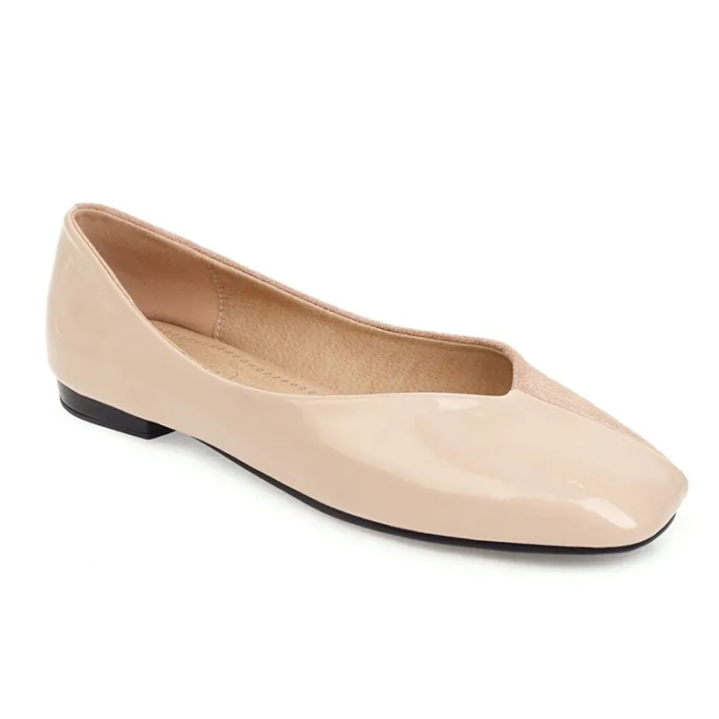 

Женская летняя обувь большого размера с квадратным носком