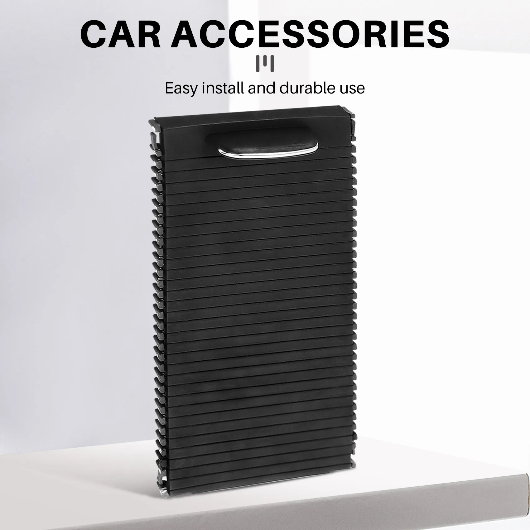 AT77 자동차 내부 실내 센터 콘솔 롤러 블라인드 커버 메르세데스 C-Calss W204 S204 E 클래스 W212 S212 A 20468076079051