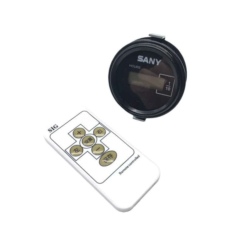 

Sany excavator timer SY55 75 135 205 215 245 365 remote control timing adjuster worksheet high quality