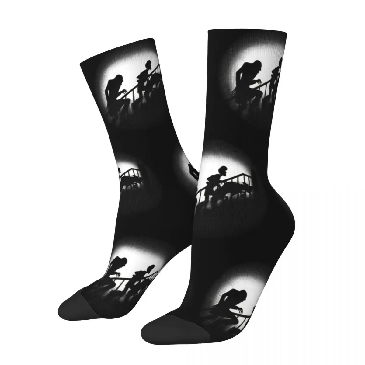 Men's Nosferatu The Vampire The Mystery Hunter Socks Warm Funny Happy Socks Harajuku Middle TubeSocks Suprise Gift Idea