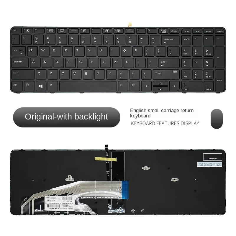 Applicable replacement For HP PROBOOK 450 G3 G4 455 G3 G4 470 G3 G4 HSTNN-Q95C Q03C Laptop keyboard