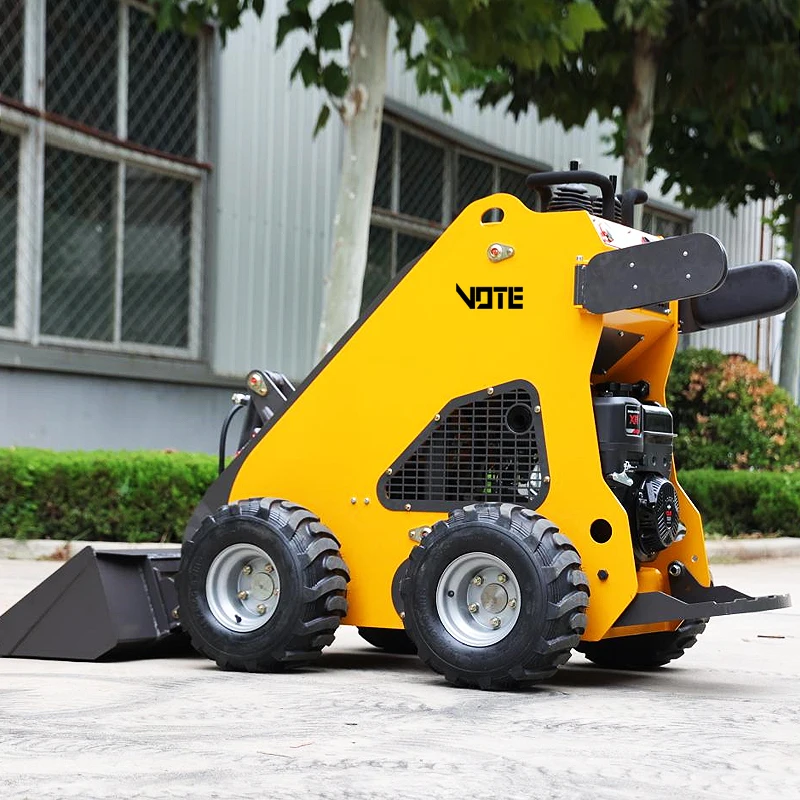 

Industrial Type Compact Diesel Skid Steer Loader for Multi-Purpose Construction Equipment customized