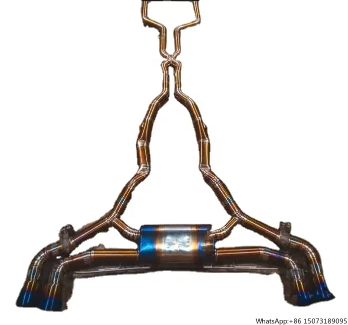 

Новая титановая выхлопная система JTLD с клапаном для X6M F96 X5M F95 с двигателем S63