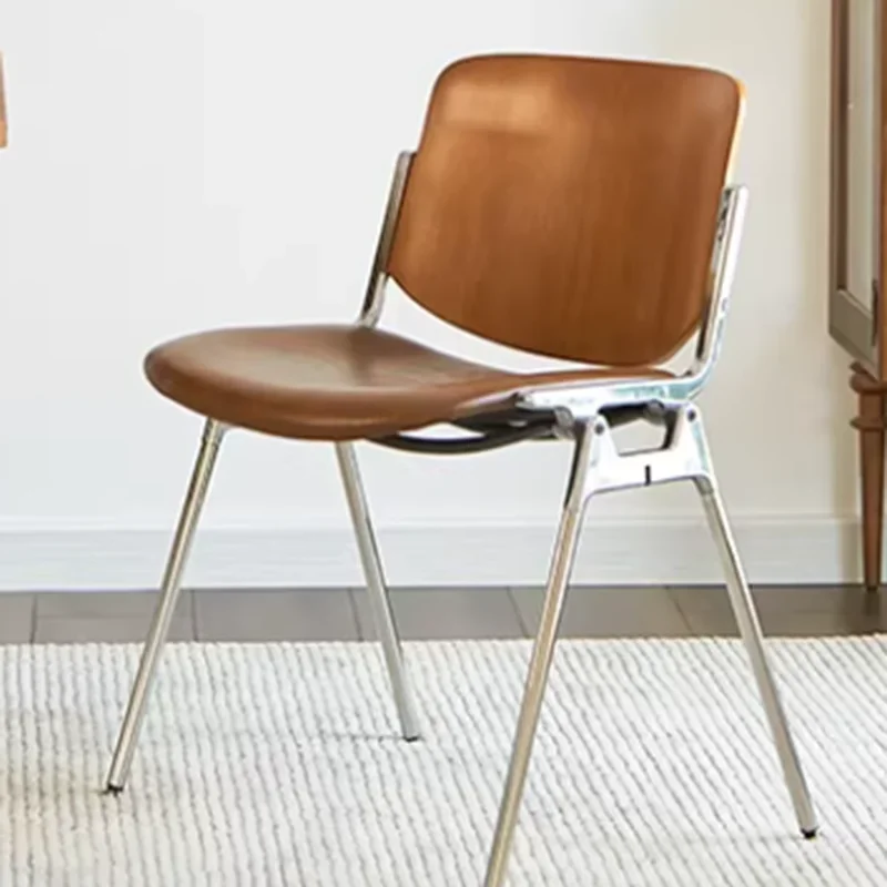 Dining Chairs Luxury Retro Foldable Dining Chairs Accent Kitchen  Comedor Furniture
