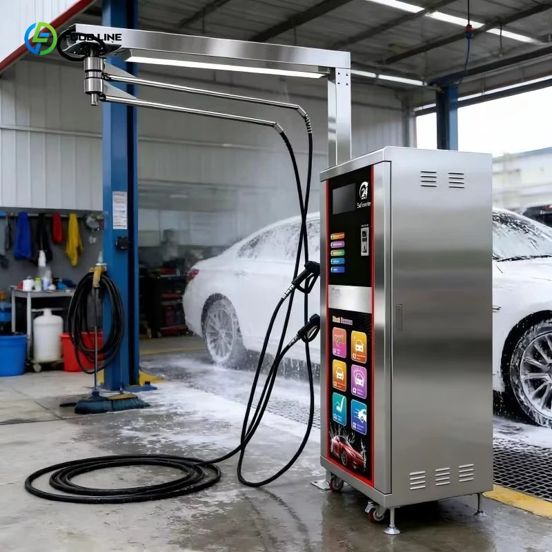 Customized Automatic Car Washing Machine Coin Card Operated Self Service Easy Car Cleaning Equipment