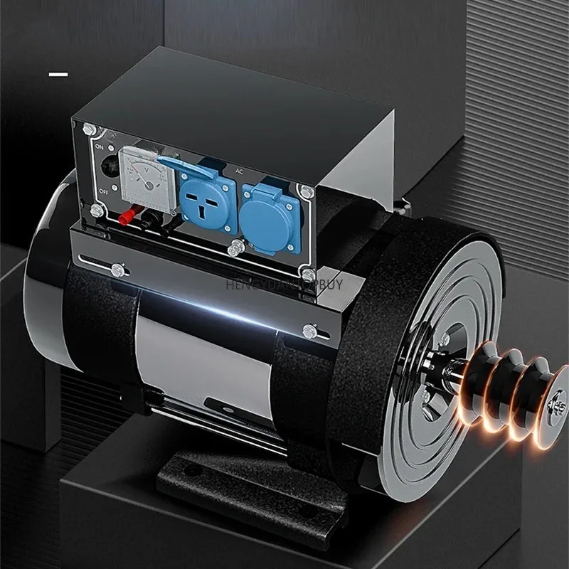 Small generator 6KW single-phase motor Dieselgenerator set All copper inner core generator