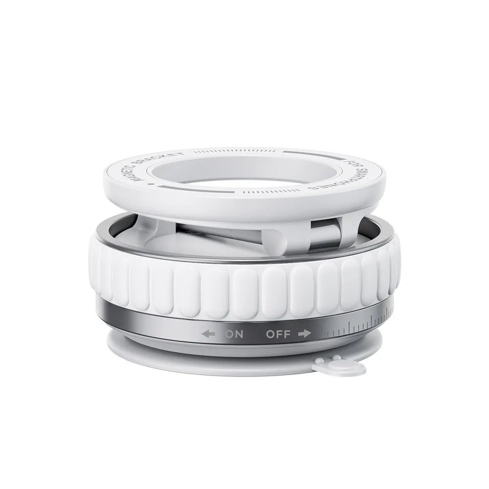 

Складной магнитный держатель для телефона 360° ° Вращающийся стабильный адсорбционный автомобильный навигационный держатель Hands-Free с защитой от сотрясений, вакуумный всасывающий держатель