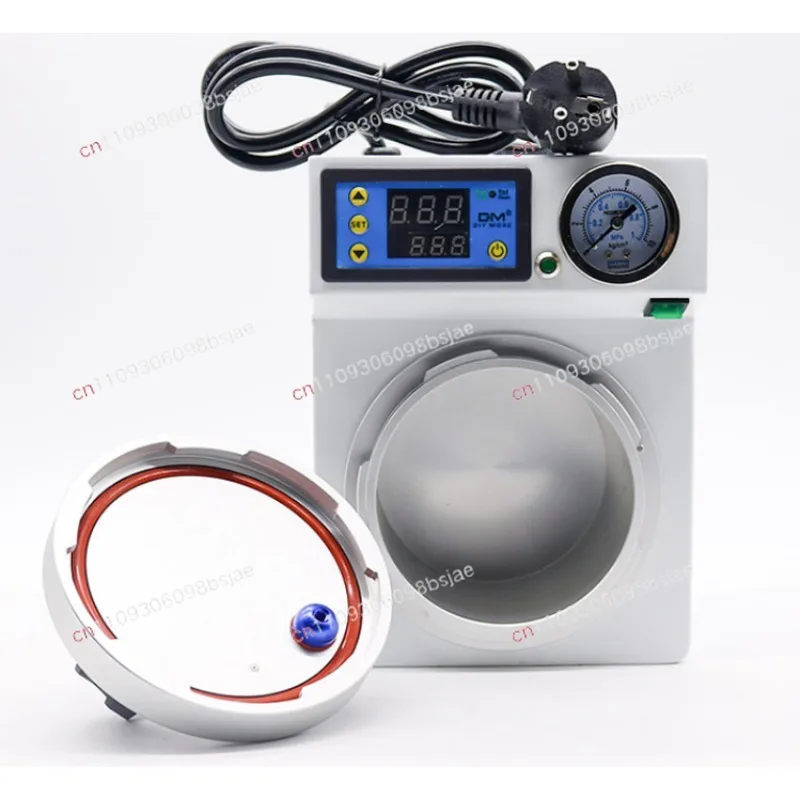 Factory Price Dental Lab Automatic Polymerizer Portable Curing Pressure Pot Polymerizing Digital Display  Adsorption Silicon