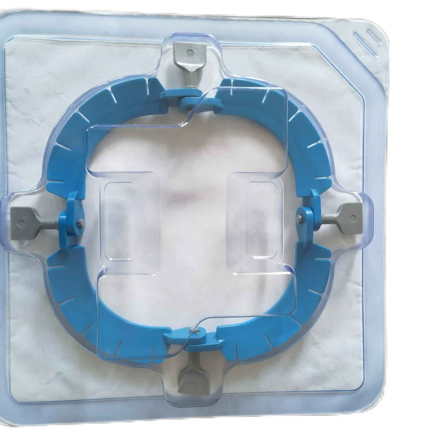 Retractor quirúrgico Abdominal desechable médico, anillos, retractor de estrella solitaria autoretención serie C para quirúrgico anorectal