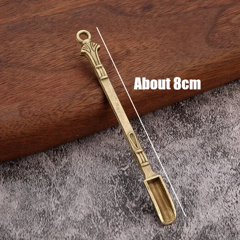 6/1Pcs Metal Mini Shovel Spoon Medicine Spoon Micro Debugging Shovel Dessert Salt Teaspoon Mini Powder Spoon Kitchen Accessories