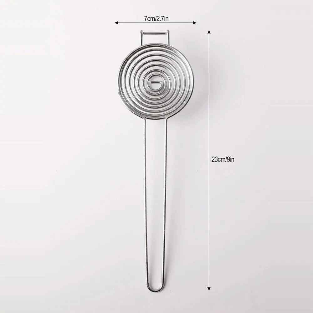 1Pcs Household Stainless Steel Egg White Separator Long Handle Egg White Yolk Sifting Filter Eggs Divider Kitchen Tool Baker Too