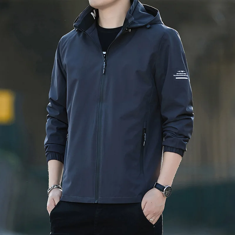 

Jacket Men Spring Autumn Outdoor Quick Dry Sun-Protective Women Hooded Outerwear Windbreaker Ultra Light s E177