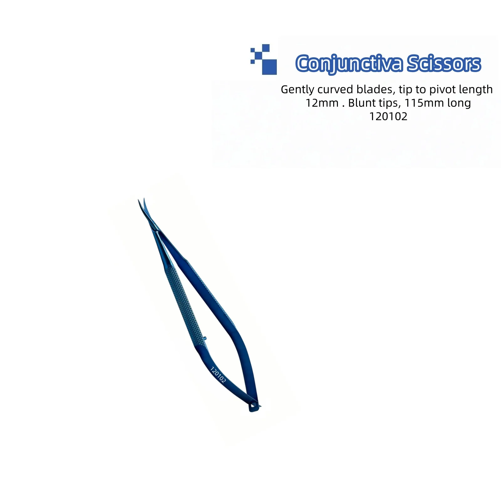 

Conjunctiva Scissors Ophthalmic surgical instrument multifunctional tweezers titanium Gently curved blades alloy single piece