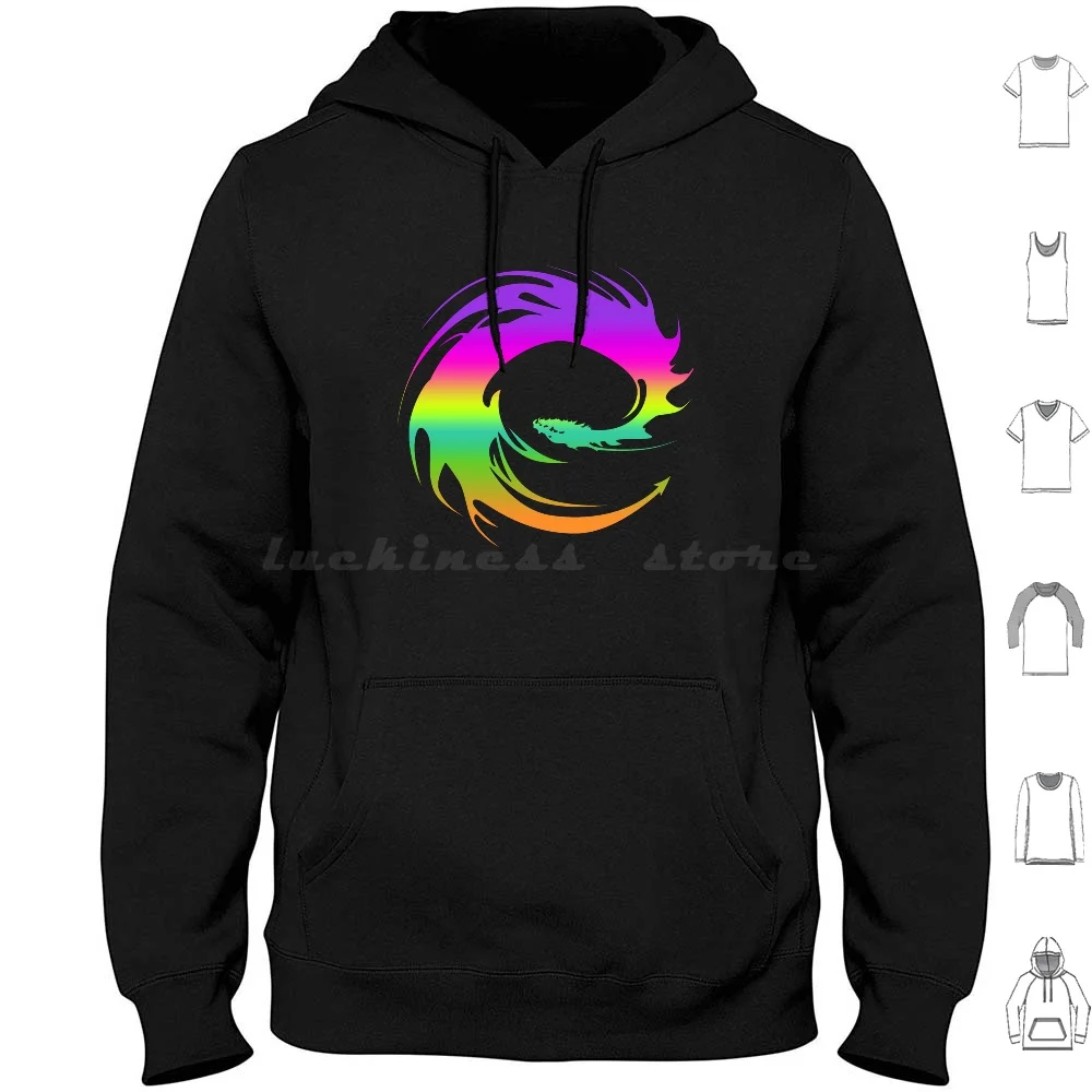 Colorful Eragon Dragon Hoodie cotton Long Sleeve Southside Serpents Ivan Drago Third Eye Iris Dragon Colorful Mythical