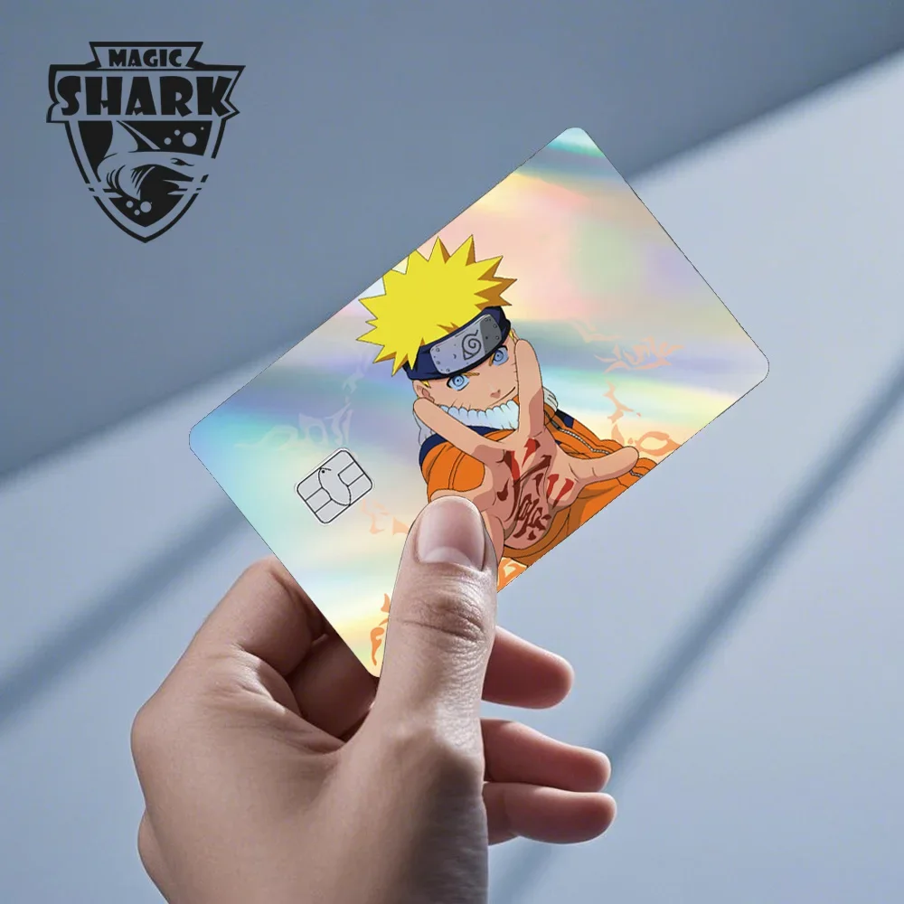 Heißer Verkauf Anime Asuke Kakashi Laser Holographische Debit Bank Kreditkarte Film Haut Abdeckung Aufkleber – Detail 16