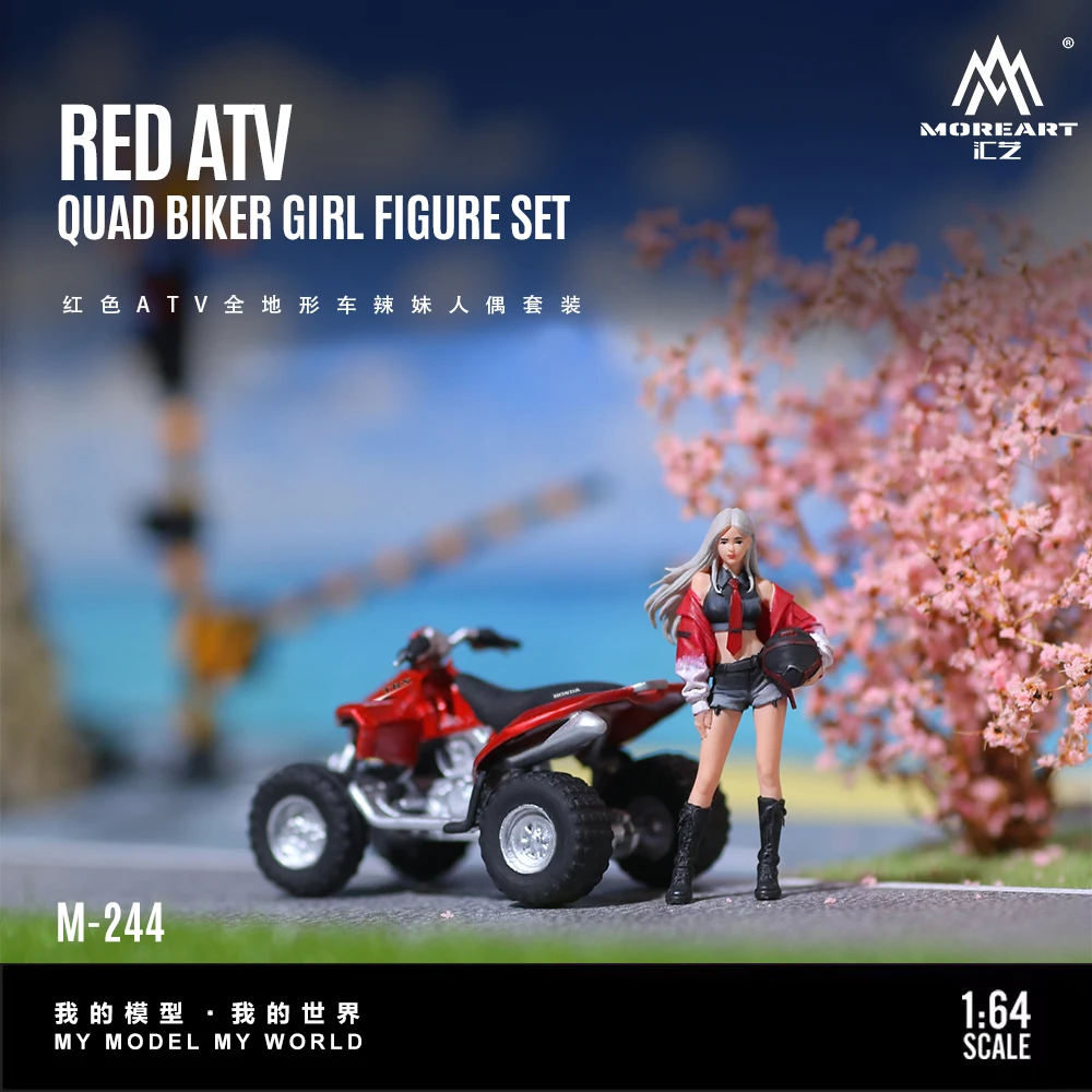 MoreArt 1:64 ATV Merah Kendara - Atv Parts ulasan dan harga