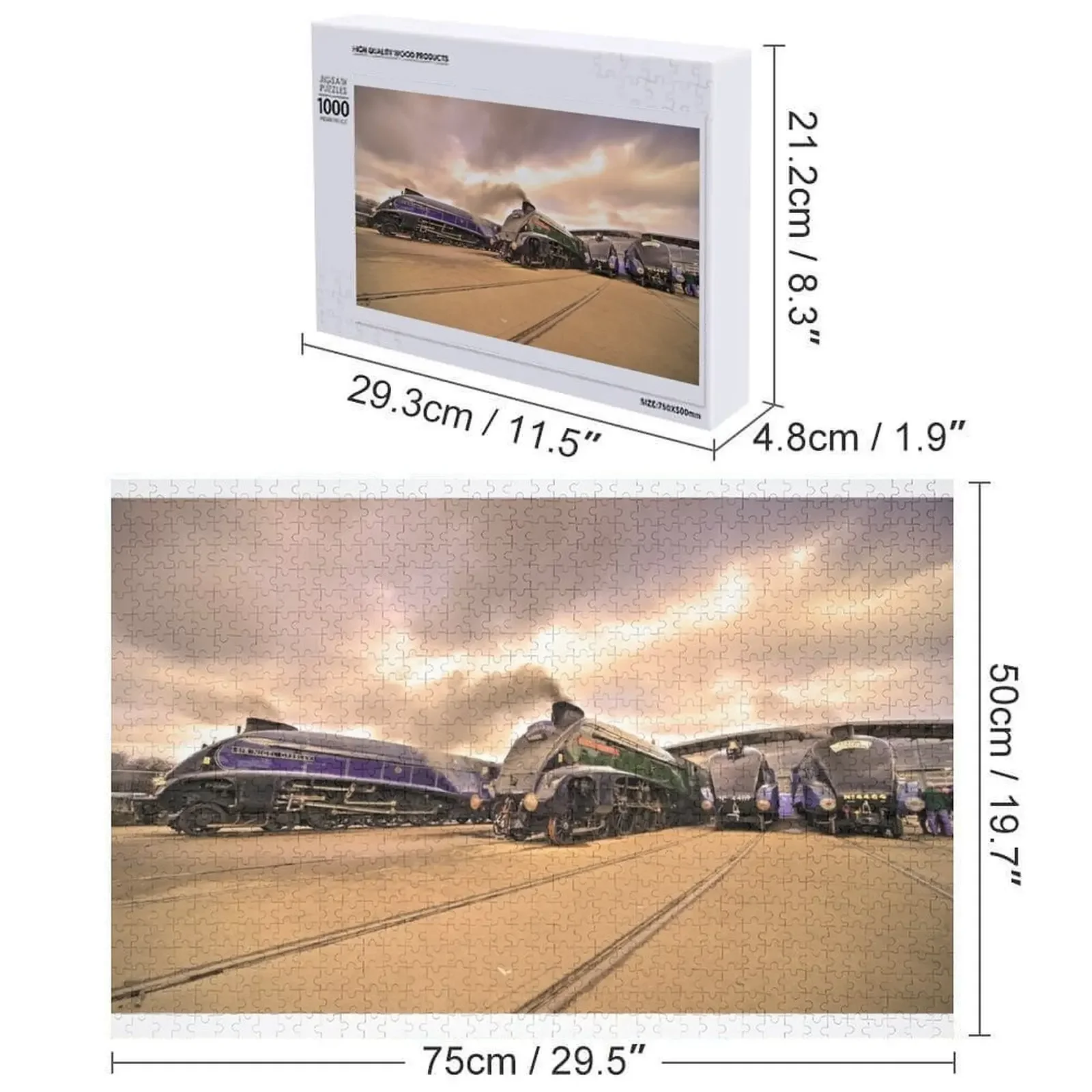 จิ๊กซอว์สี่ต่อแถว จิ๊กซอว์ไม้สำหรับผู้ใหญ่ ไอเดียของขวัญส่วนบุคคล ปริศนา