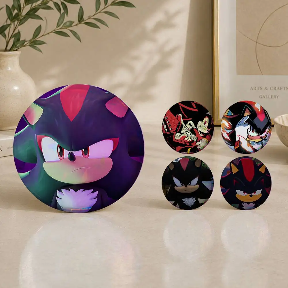 Shadows Sonics Hedgehog Brooches Cartoon Badge Pins Backpack Hat Accessories Friend Gift
