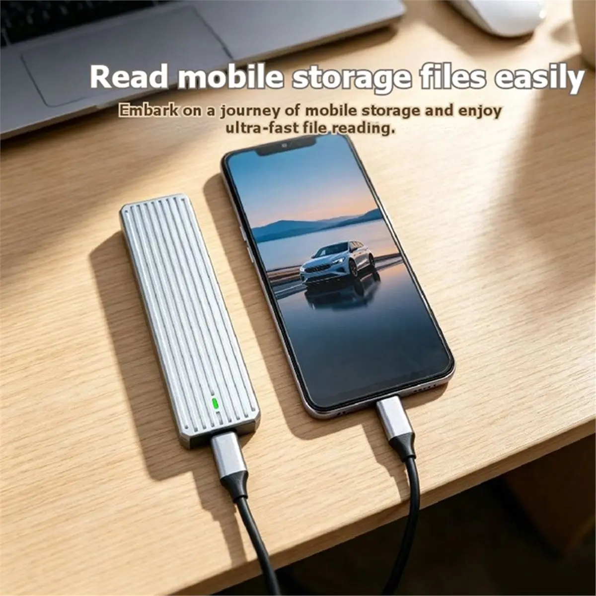 【a42f】m2-nvme-sata-ssd-enclosure-usb31-gen2-10-gbps-external-hard-disk-case-enclosure-for-2230-2242-2260-2280-22110-m2-ssd