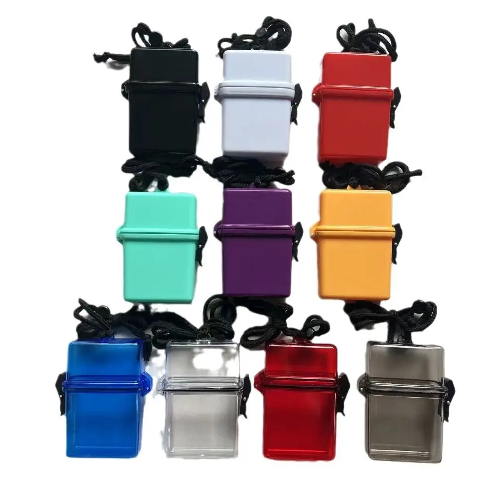 Waterproof Photocards Storage Box New Sealed Kpop Idol Album Case Portable Card Sleeve Photo Card Holder Container
