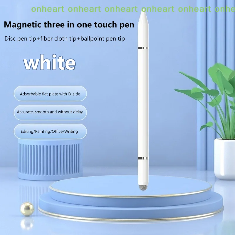 [C] Lápiz óptico universal para tableta Pencil 2, lápiz óptico magnético para teléfono, para MatePad SE 11 pulgadas Air 11,5 S T10S