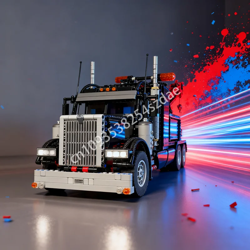 

2155 шт. MOC RC подвеска техническая модель строительные блоки сборка творческое образование кирпич рождественские подарки детская игрушка на день рождения