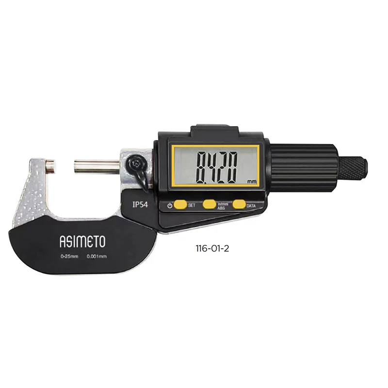 Asimeto New IP54 Digital Outside Micrometers