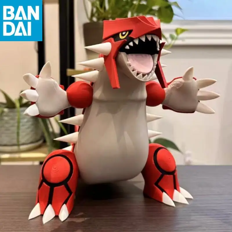 

Bandai Namco Banpresto Genuine Pokemon No.54 Groudon Pvc Assembly Model Collector Desktop Ornament Doll Anime Toy Gift In Stock