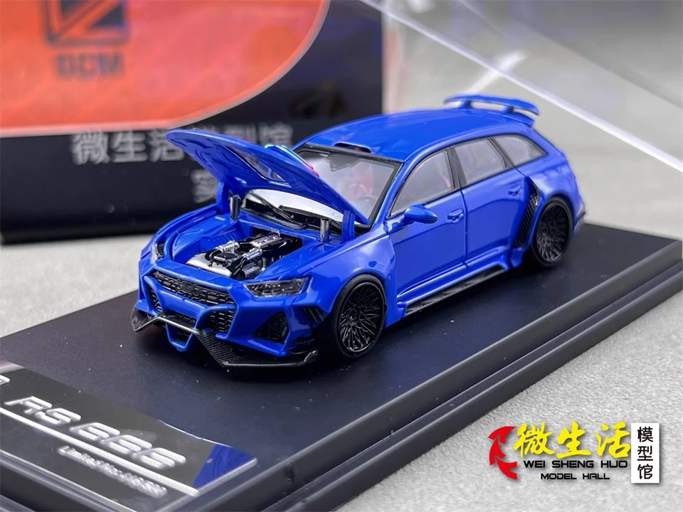 

DCM 1/64 RS6 Three Colors Static Model Diecast Model Car In 2025