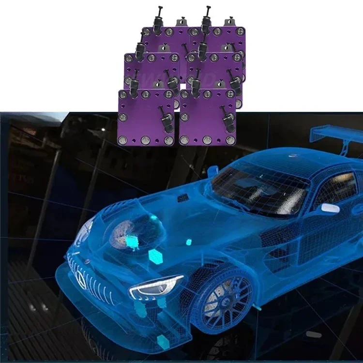 High Quality Customized Auto Hydrogen Fuel Economizer 300-1200ml/min Power Lift Engine Parts Hho Fuel Saver Fuel Cell Kit