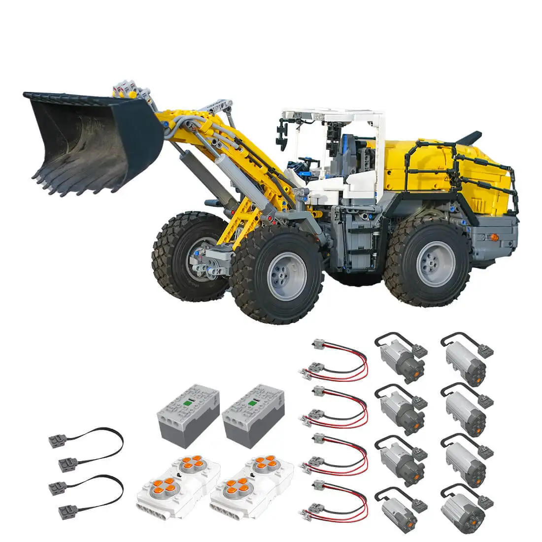 

Custom MOC-144746 Advanced Wheeled Loader Building Blocks (2506PCS)