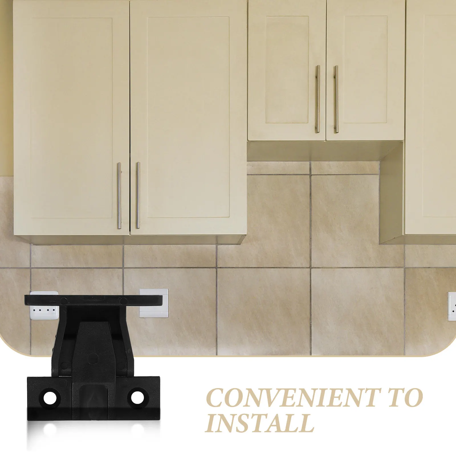 12Set Roman Column Buckle Plastic Connector Adjustable Cabinet Clips False Front Clips Wall Connector Furniture Panel