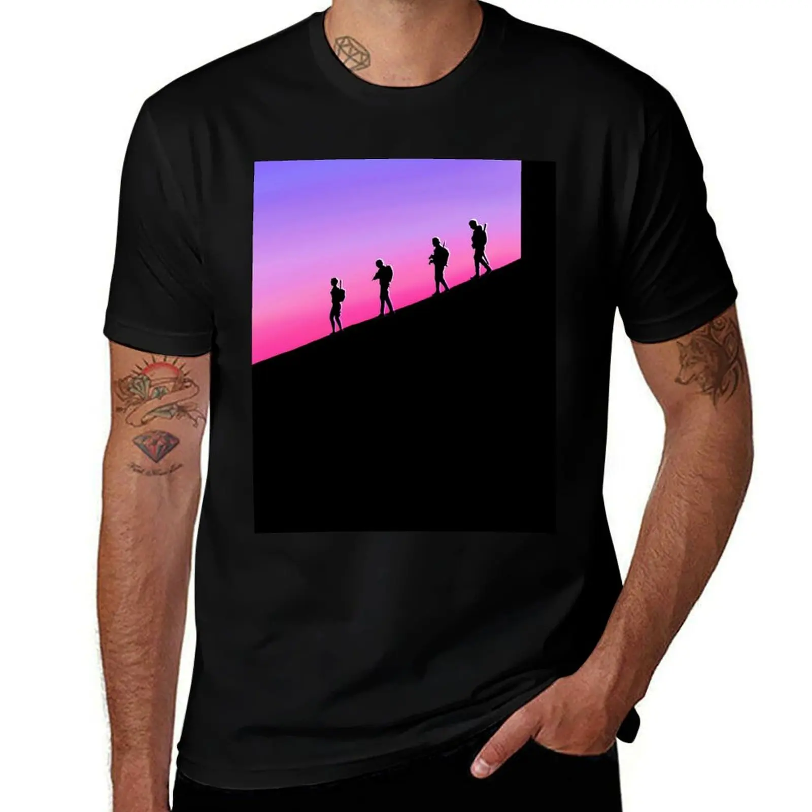 The Old Guard - The old guard marches T-Shirt Summer Casual Loose T-Shirt