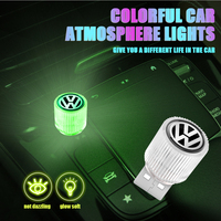 1pc Portable Light Plug Play Decorative Atmosphere Lamps Car Small USB LED Ambient Light For Volkswagen VW POLO Tiguan Passat