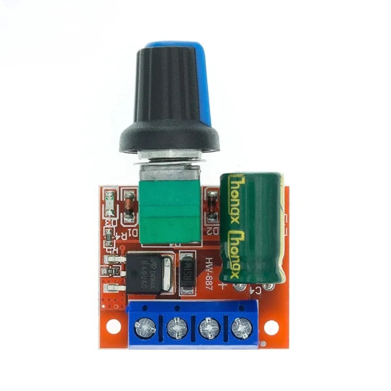 5A 90W PWM 12V DC Motor Speed Controller Module DC-DC 4.5V-35V Adjustable Speed Regulator Control Governor Switch 24V