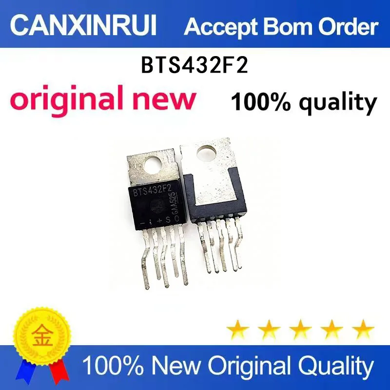 

(5 Pieces) Brand new original BTS432F2 TO-263-5 TO220 power switch chip IC in stock
