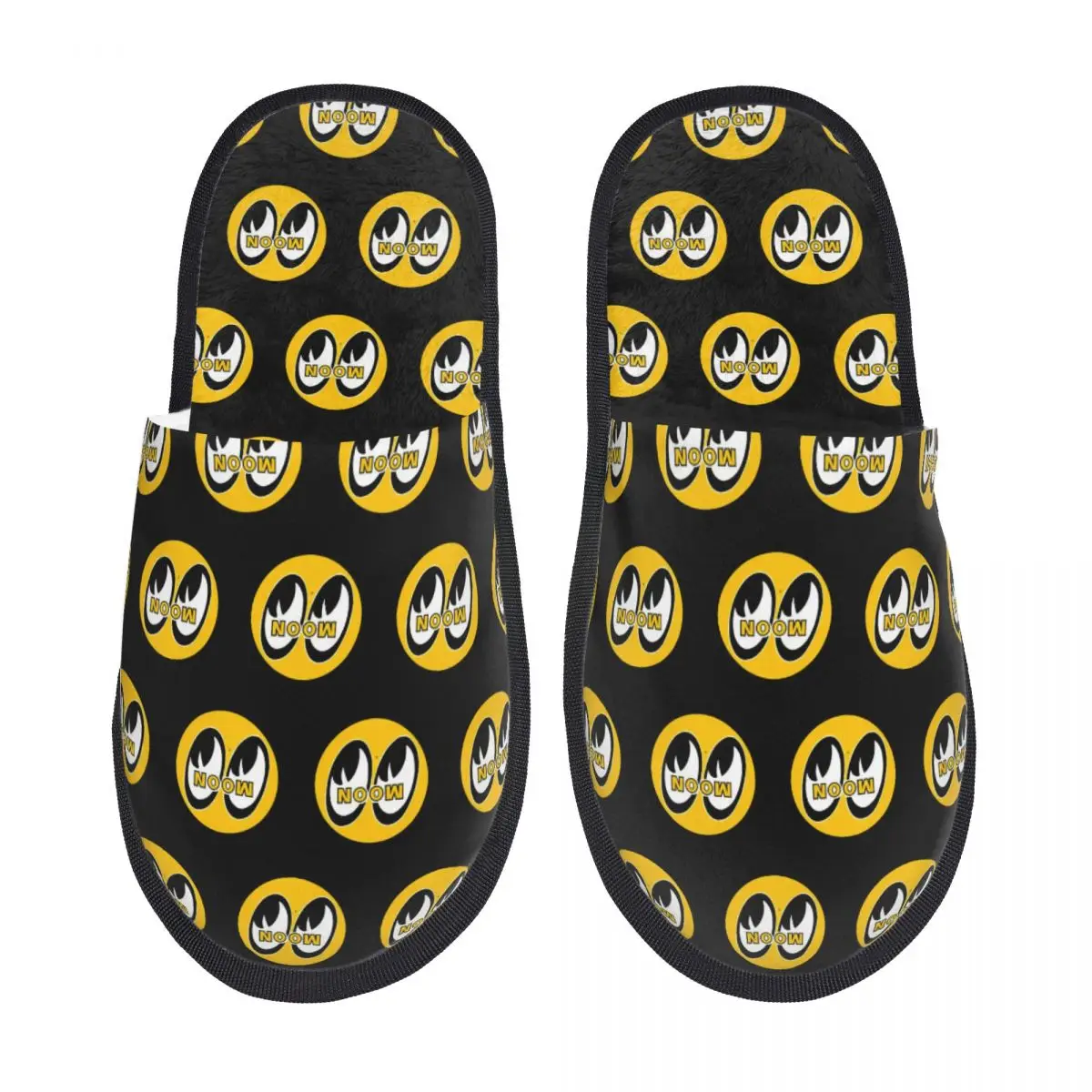 Mooneyes sandal berbulu Pria Wanita, sandal rumah spesial hangat pantoufle homme dilengkapi