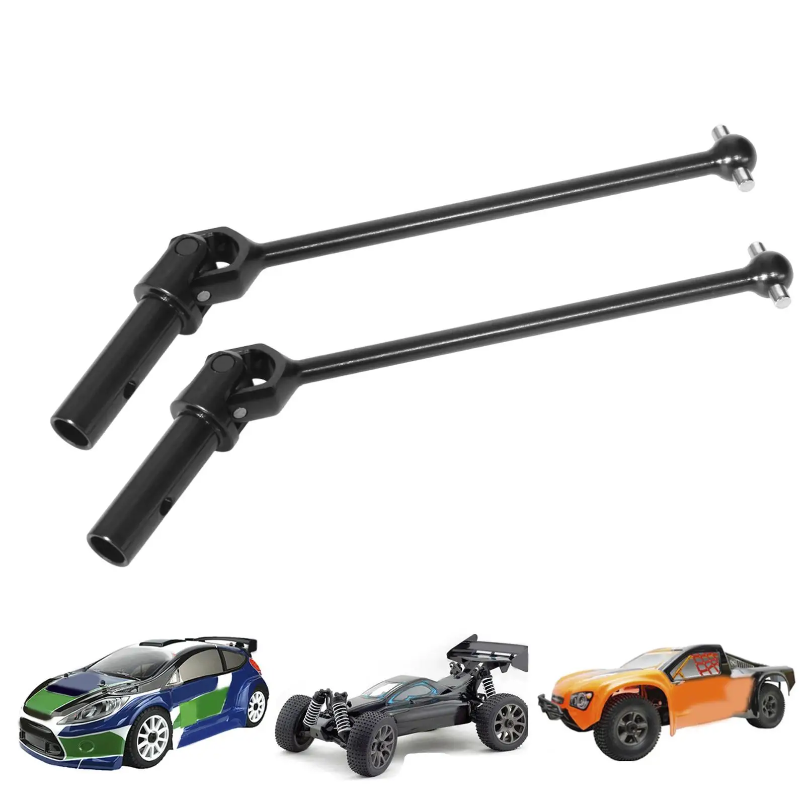 RC Car Front CVD Drive Shaft Spare Parts Heavy Duty Remote Control Car CVD Set for km Rally Wrc Citron C3