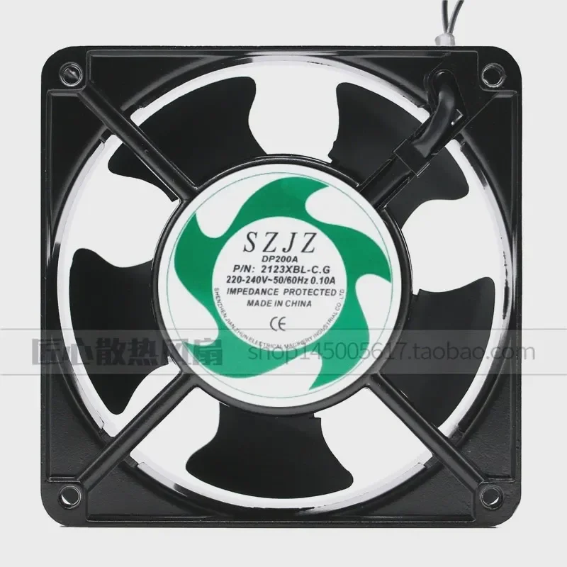 Ventilador de Flujo Axial de Siete Aspas para Máquina de Soldar Jasic 220V SZJZ DP200A 2123XSL-C, Ventilador de Refrigeración Original