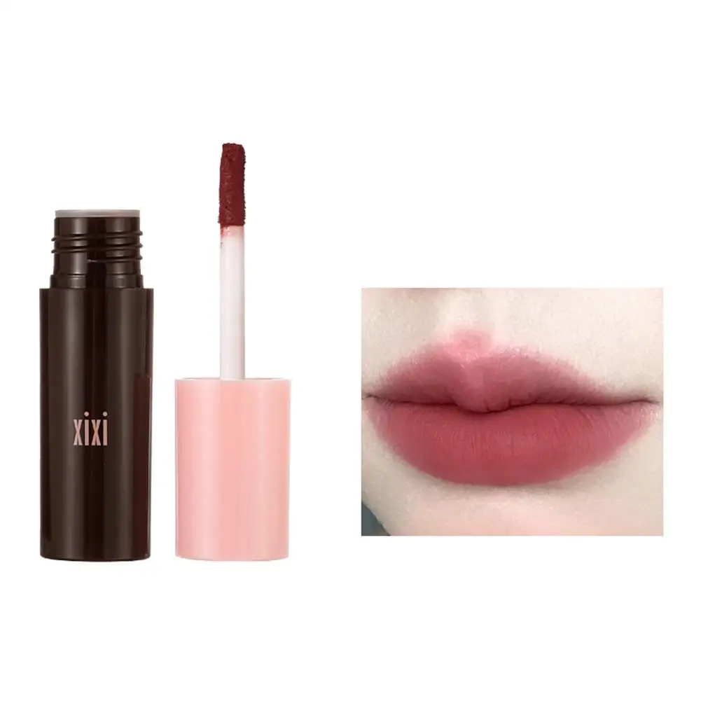 Rouge à Lèvres en Mousse Velours, Maquillage Sexy, Facile à Appliquer, Résistant à l'Eau, Durable, P4y7, 256