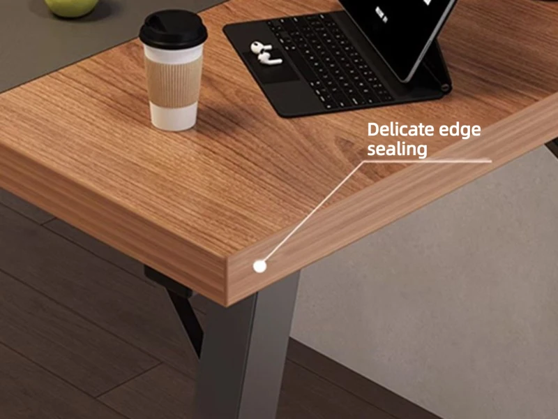 간단한 컴퓨터 테이블 의자 세트, 모던한 직사각형 게임용/업무용 책상 및 의자 세트, 메쉬 의자 가구가 있는 홈 오피스 책상