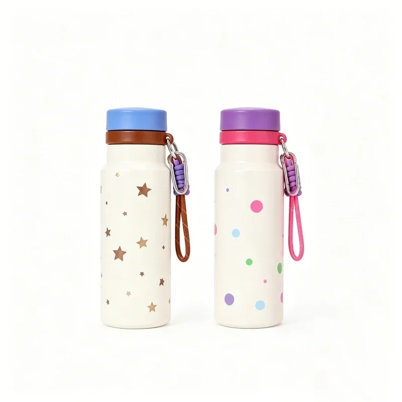 Mini Thermos Cup 220ml/350ml Pocket Cup Stainless Steel Thermal Coffee Mug Vacuum Flask Insulated Hot Water Bottle Kids Gift